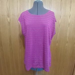 Cato VeryBerry Pink Sleeveless Top